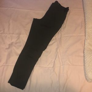 Vera Wang Army Green Skinny Pants